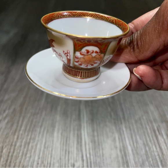 Vintage Japanese Mini Tea Cup And Saucer - Picture 2 of 8
